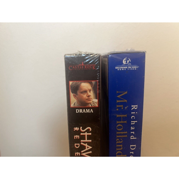 Vintage VHS lot Of 2 Mr. Holland’s Opus & The Shawshank Redemption - SEALED NEW - Picture 13 of 15